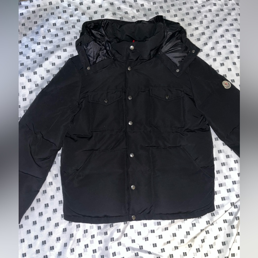 Moncler Black Puffer Jacket